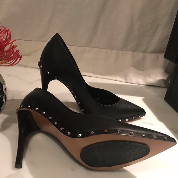 Shoes, Valentino, pumps, Heels, black shoes - Picture 3 of 3
